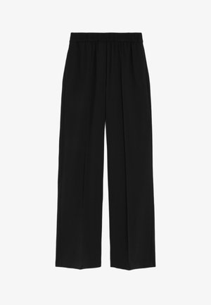 Marks & Spencer WIDE  - Stoffhose - black