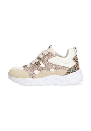 SANNE SPRING - Babyschoenen - beige wit roze