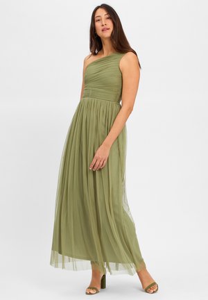Marie Lund Maxi dress - oliv