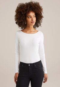 Top dugih rukava - white