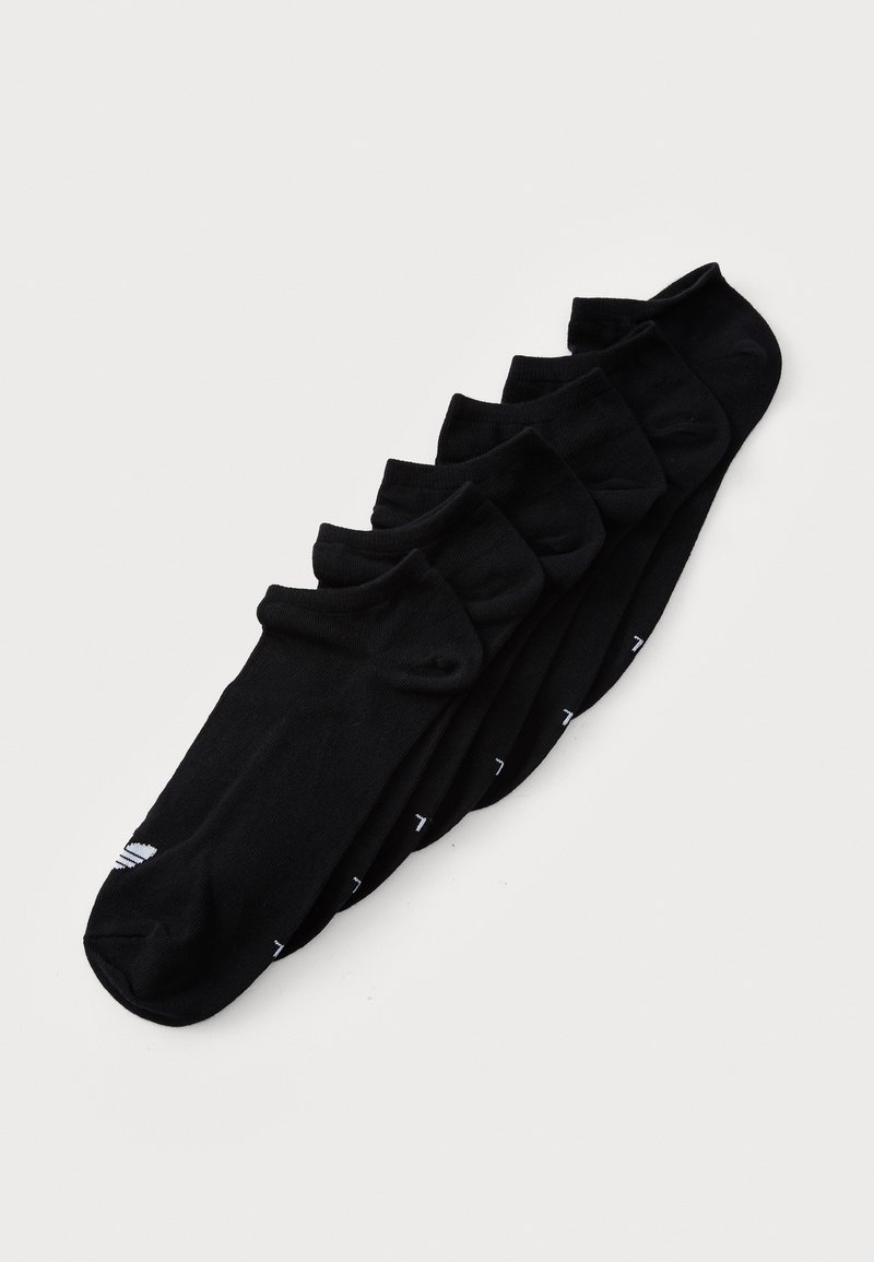 adidas Originals - LINER SOCKS UNISEX 6 PACK - Zeķes - black, Palielināt