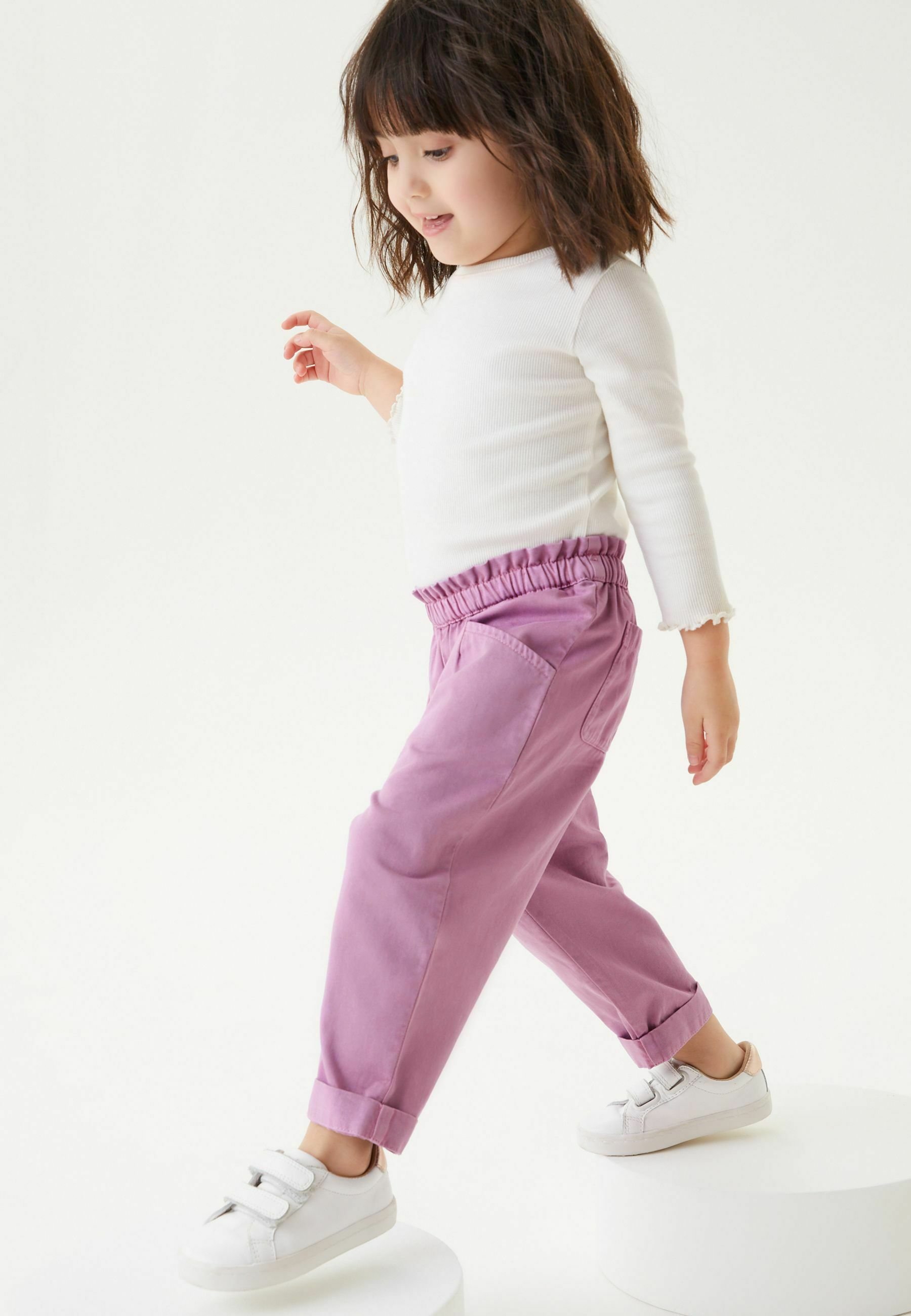 Next Trousers - purple - Zalando.de