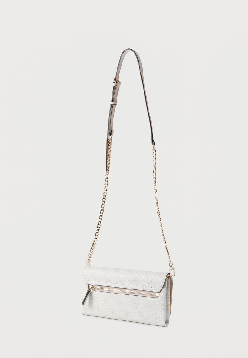 NOELLE Crossbody Flap Organizer bag白新品 GUESS レディース Noelle 