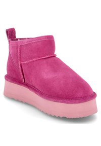 Kaerlek MILANO - Bottes de neige - rose pink