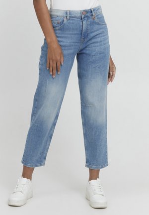 Straight leg jeans - light blue denim