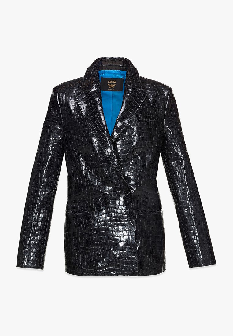 MCM Leren jas zwart MCM Leren jas zwart