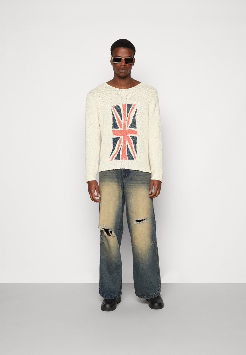Jaded London BUSTED COLOSSUS BAGGY JEANS - Relaxed fit jeans 