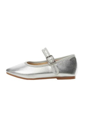 Riemchenballerina - silver-coloured