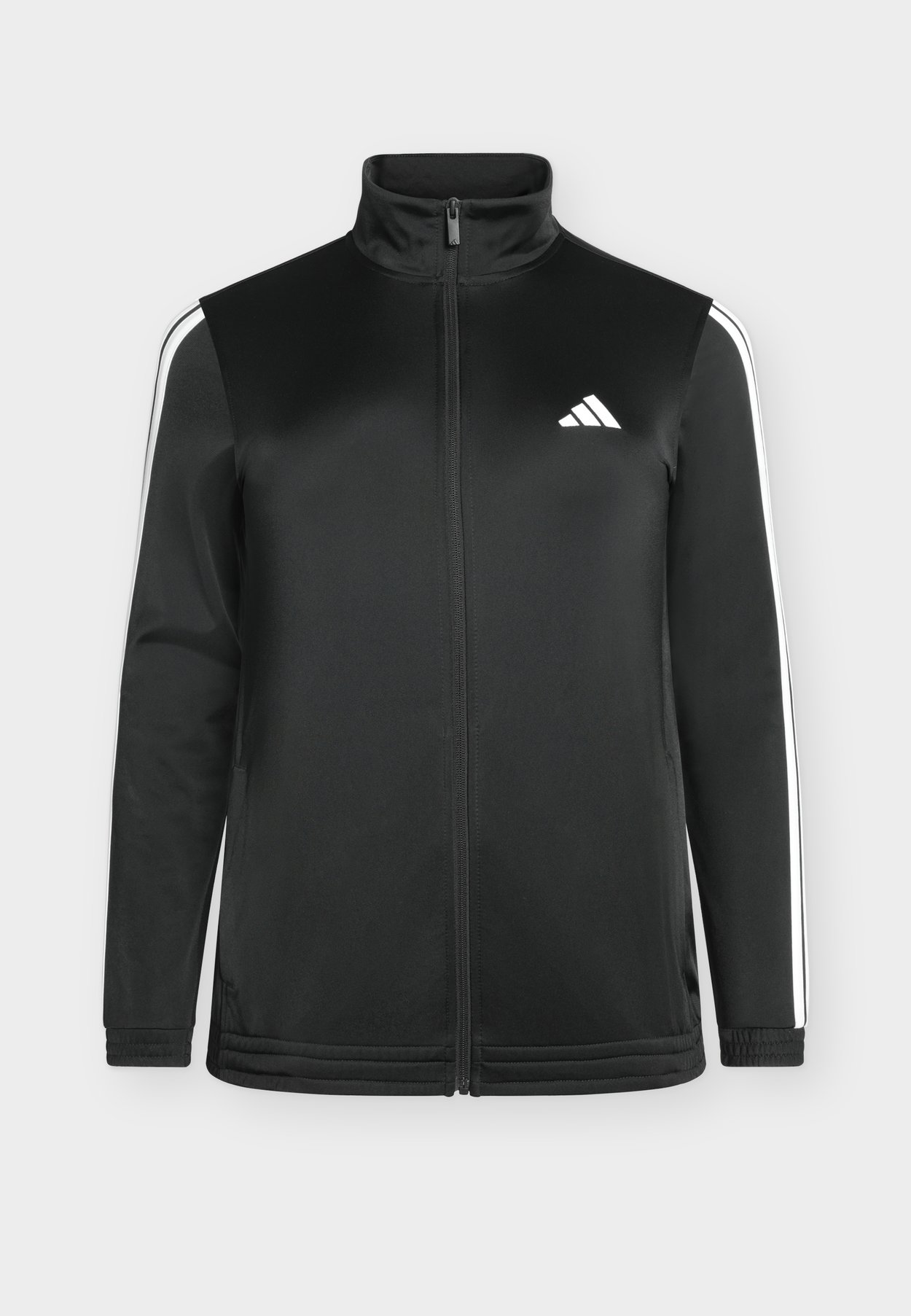 ESSENTIALS TRICOT 3 STRIPES TRACKTOP PLUS SIZE