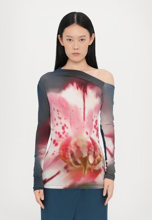 FIORIGI - Long sleeved top - mottled dark grey