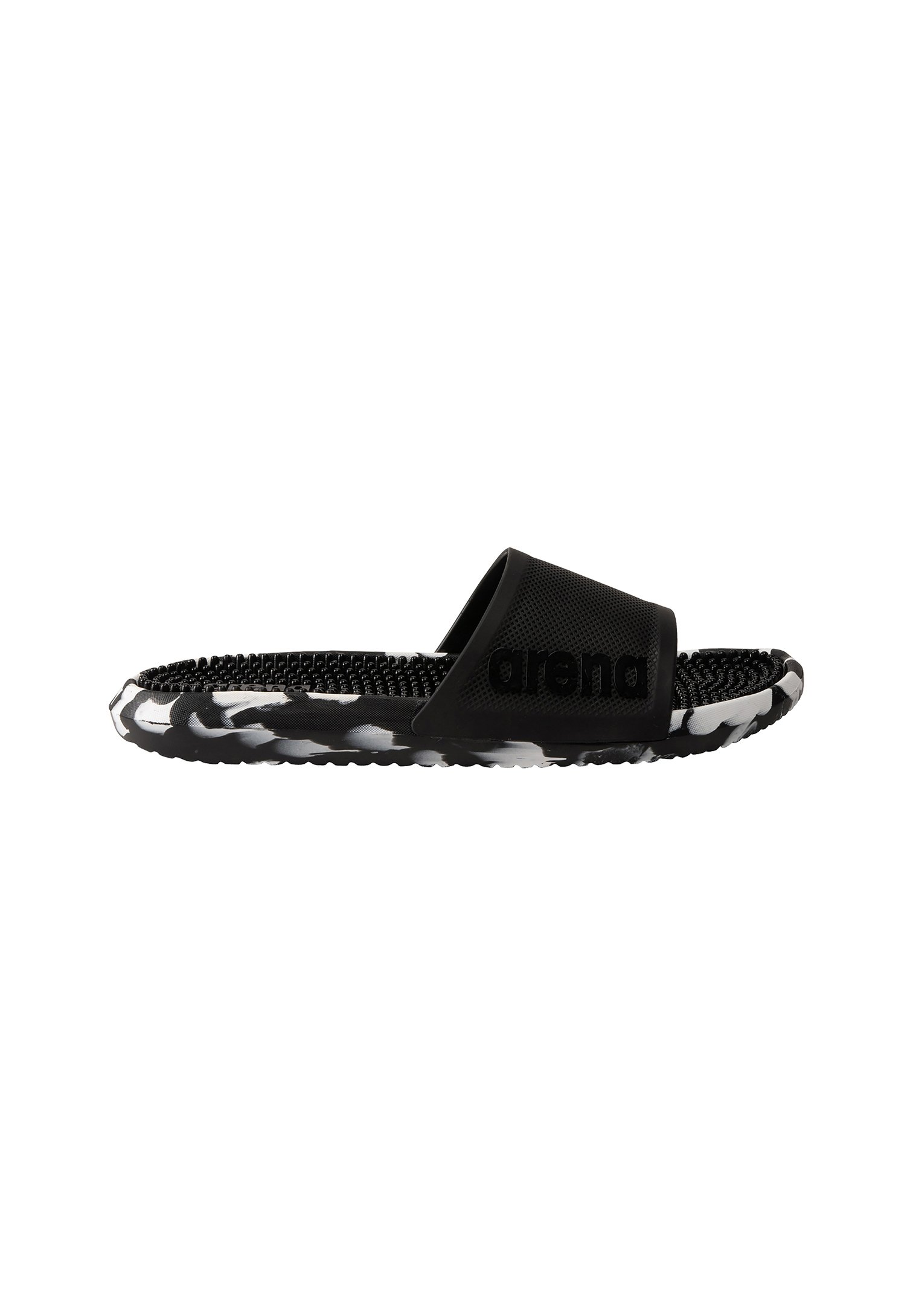Tongs Arena Marco Grip Black - Noir, Taille 45, Semelle Antidérapante Et Effet Massant - 6