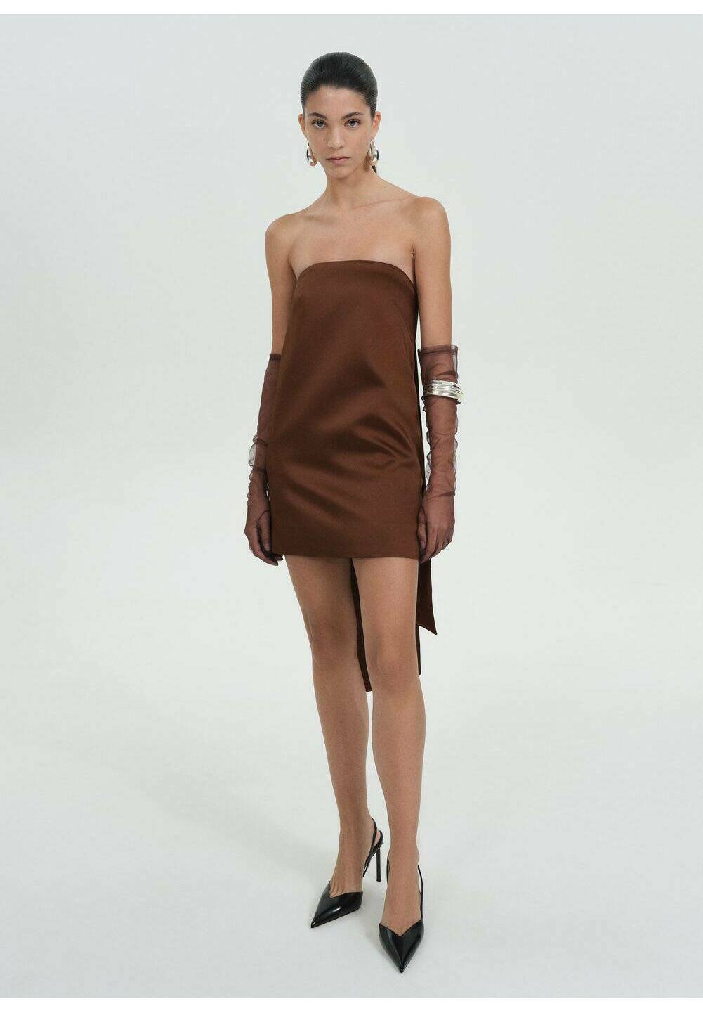 Mango Cocktail dress / Party dress - brown - Zalando.ie