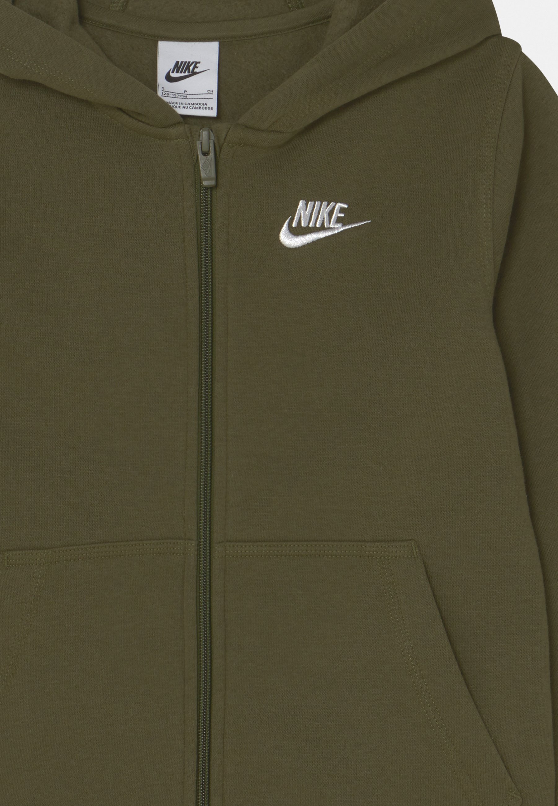 nike pullover olive green