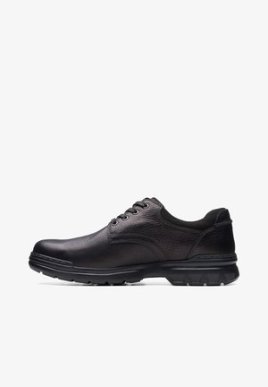 Clarks ROCKIE WALKGTX H - Sportlicher Schnürer - black leather