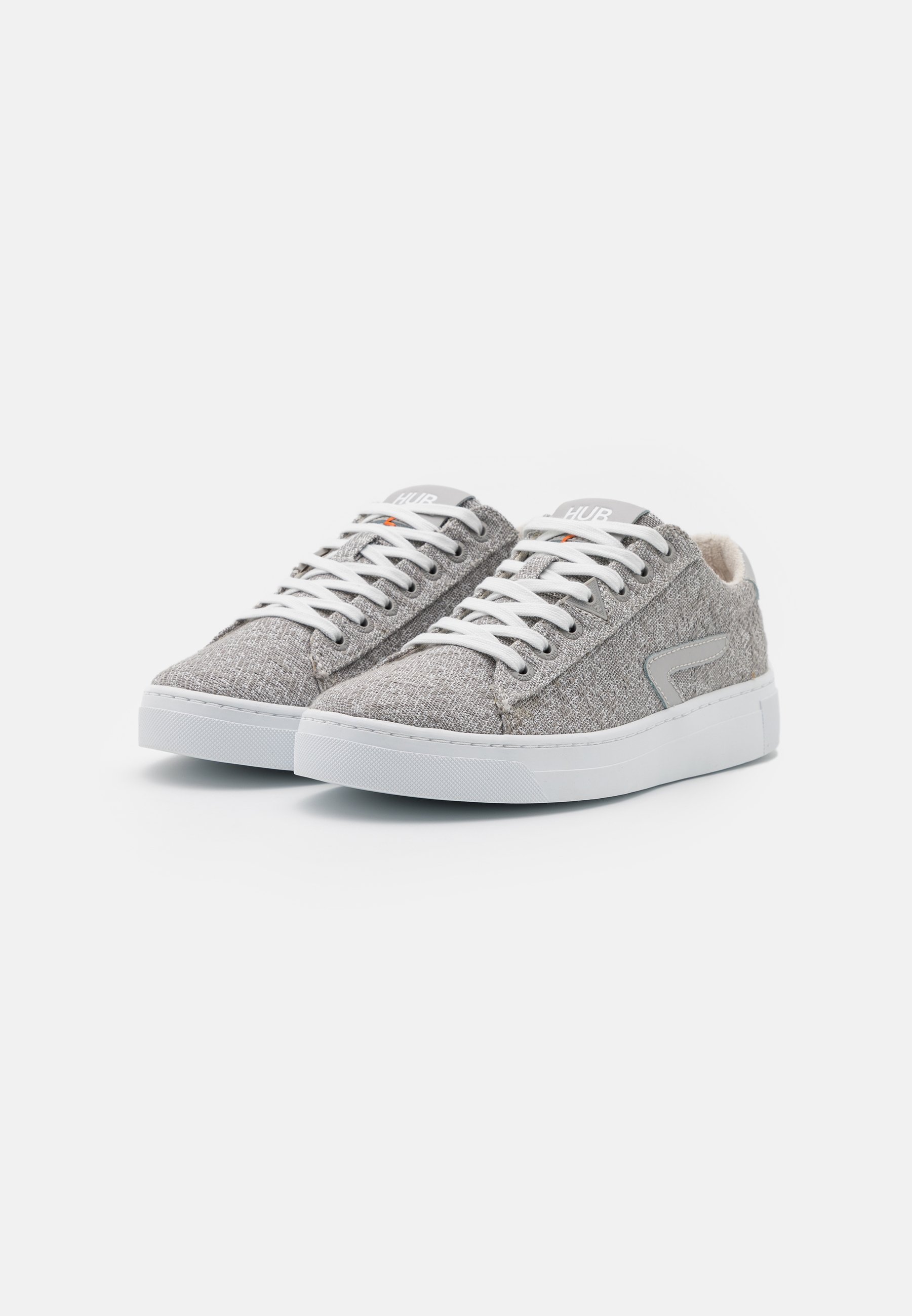 HUB HOOK - Sneakers laag - greyish/neutral grey/white/Grijs - Zalando.nl