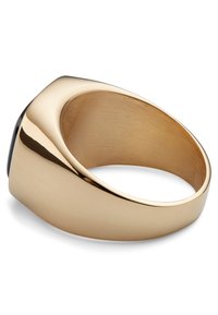 LUCLEON LEN - Ring - black and gold coloured
