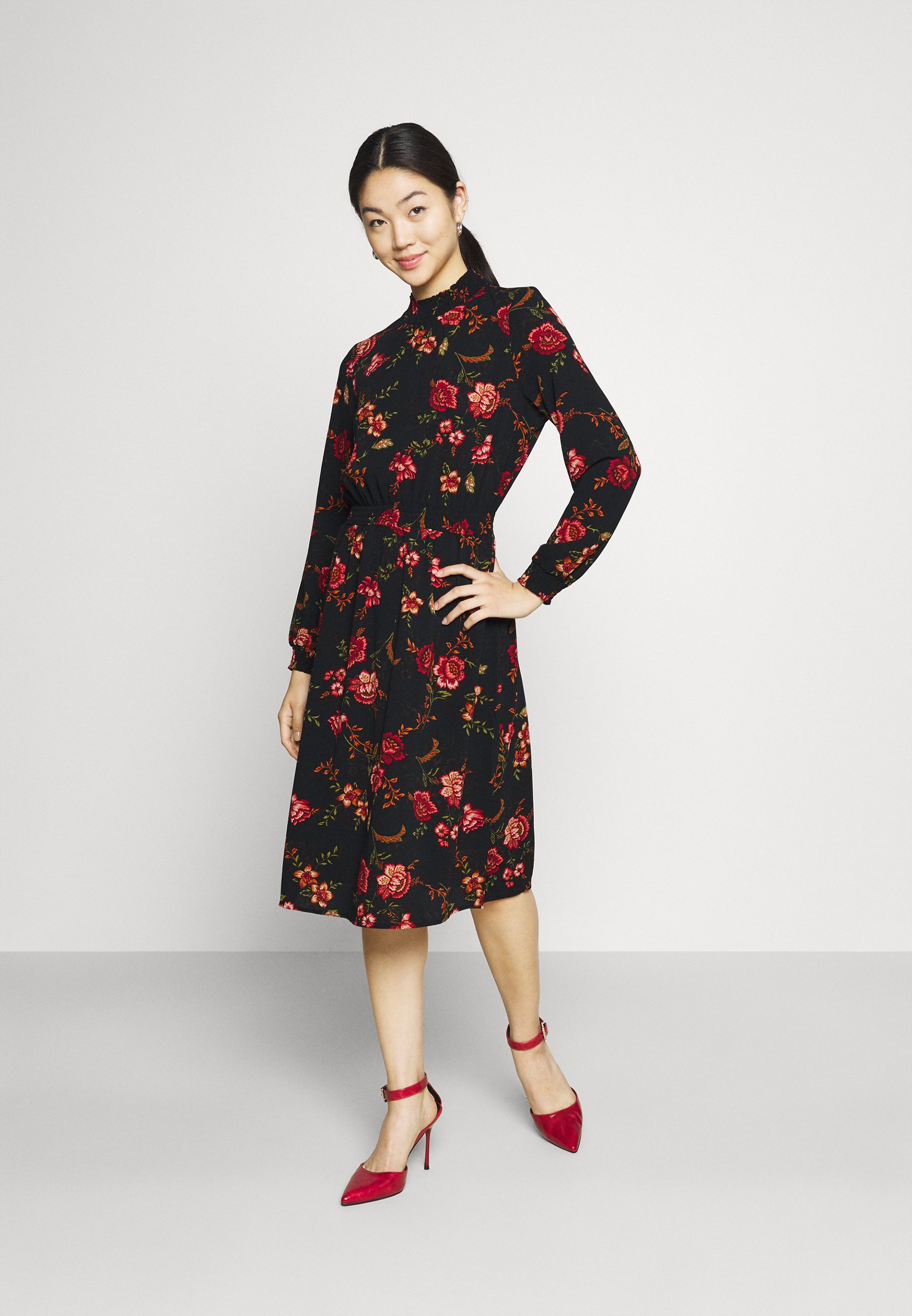 ONLNOVA SMOCK DRESS - Day dress - black 