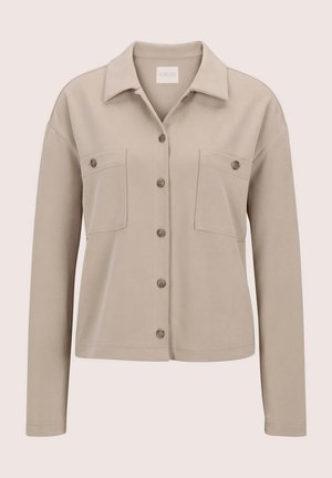 MADELEINE, MADELEINE BLUSE OVERSIZE-HEMDBLUSE MIT BRUSTTASCHEN - Overhemdblouse - beige