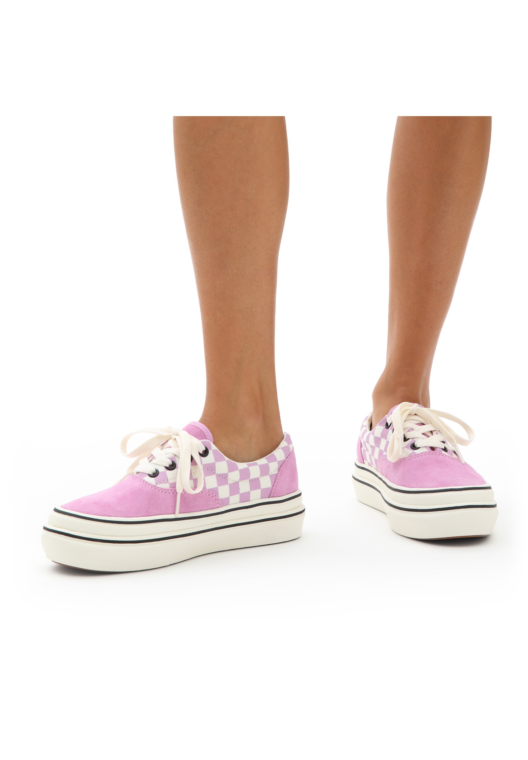 Ua Super Comfycush Era Chaussure Femme VANS ROSE pas cher