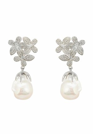 FLOWERS BAROQUE - Earrings - white