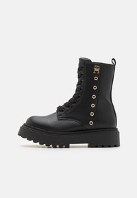 Tommy Hilfiger PIXIE UNISEX - Škornji z vezalkami - black