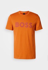 THINKING - T-shirts print - open orange