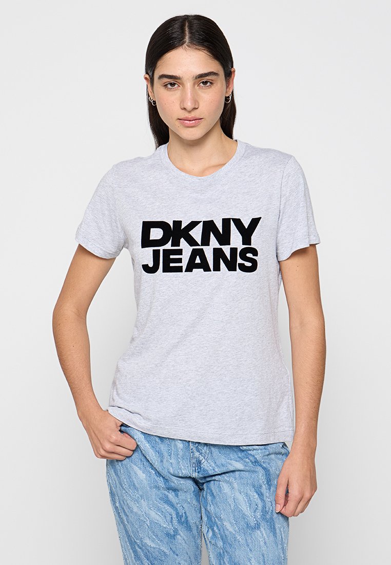 DKNY T-shirt print grijs