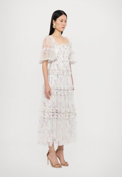 Needle & Thread DITSY SMOCKED GOWN - Cocktailjurk - moonshine blue