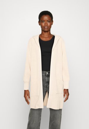 COOL LONG CARDIGAN - Cardigan - beige