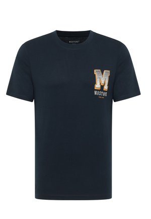Mustang T-Shirt print - blau