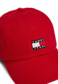 Tommy Jeans HERITAGE - Gorra - medium red
