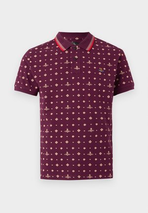 CLASSIC - Polo - ikat/burgundy