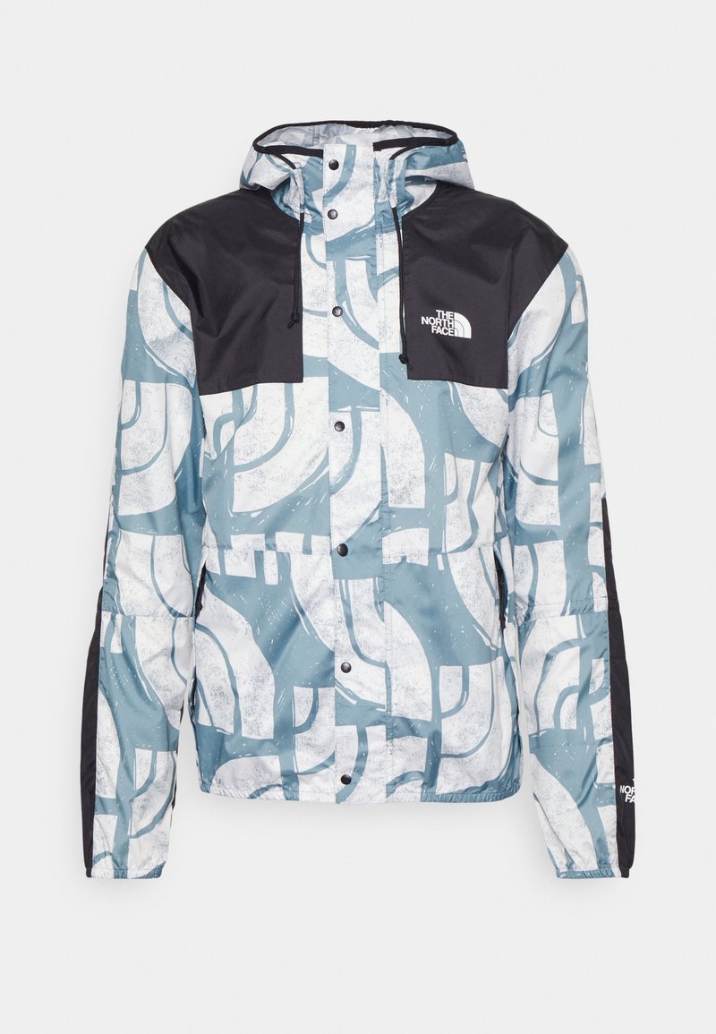 The North Face M SEASONAL MOUNTAIN JACKET - EU - Casaco para exterior - goblin blue woodblock half dome print