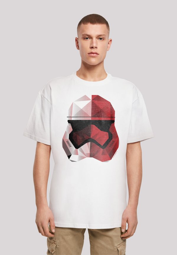 STAR WARS THE LAST JEDI CUBIST TROOPER HELMET - T-Shirt print