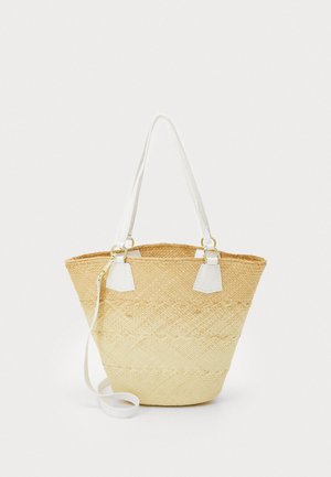 Sensi Studio Käsilaukku - natural beige/white