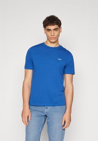 HUGO DERO - Jednoduché tričko - medium blue
