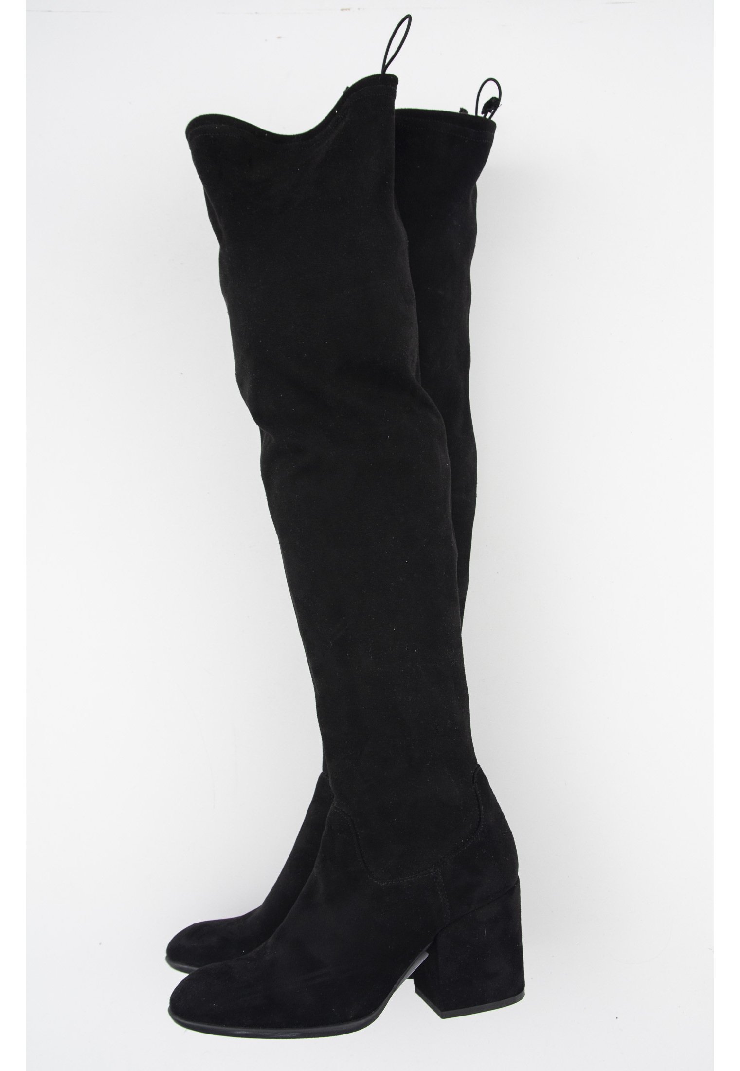 Lamica Overknee laarzen - black/zwart - (Pre-owned) - Zalando.be