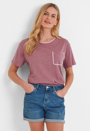 Print T-shirt - mauve