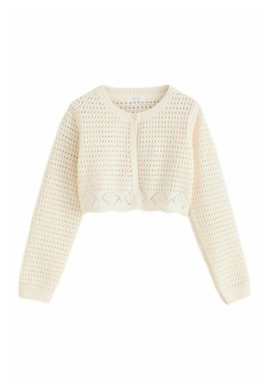 Next, REGULAR FIT - Strickjacke - ecru