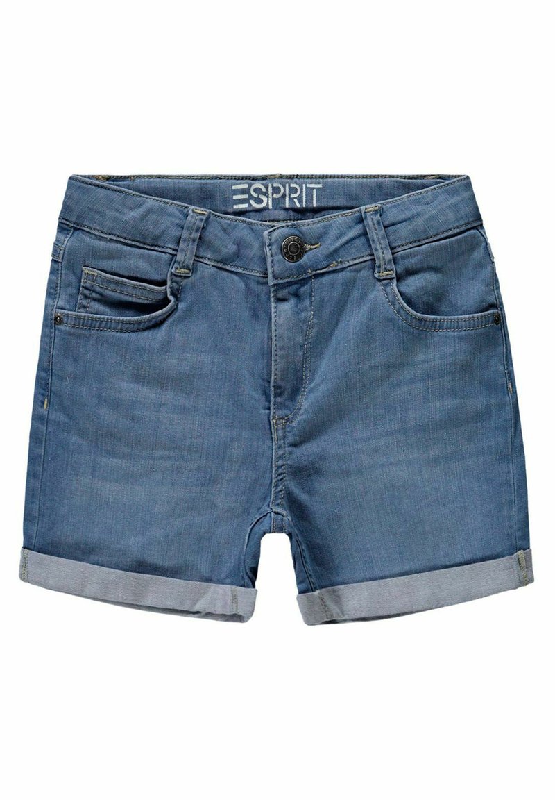 Esprit Jeans Shorts blue bleached/bleached denim Zalando.de