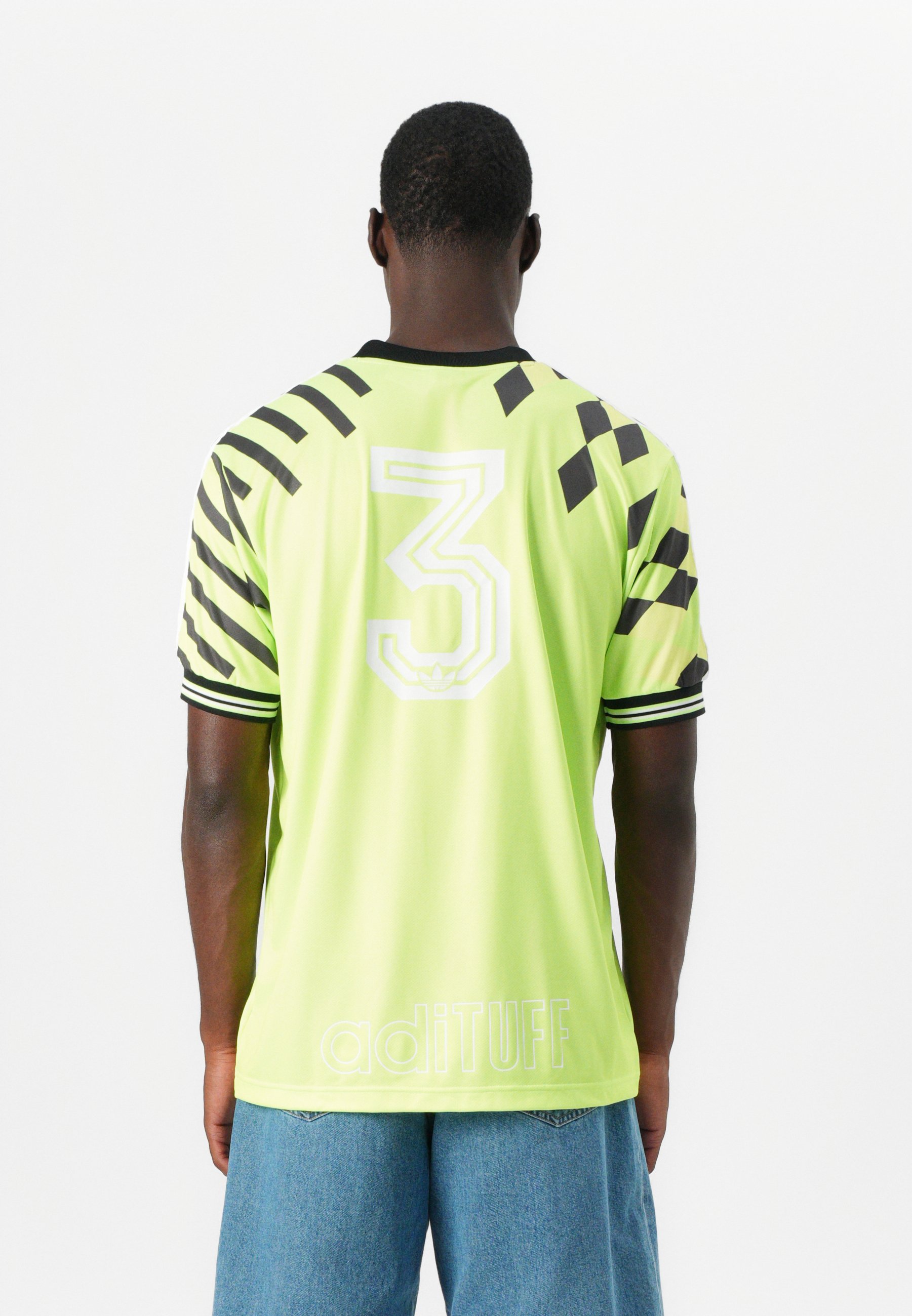 adidas Originals WAVE UNISEX - T-Shirt print - signal green