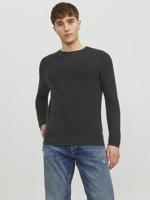 JJEMATT CREW NECK - Strikkegenser - caviar