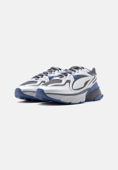 PUMA FADE NITRO JR UNISEX - Trainers - silver-coloured/blue jewel — photo 2