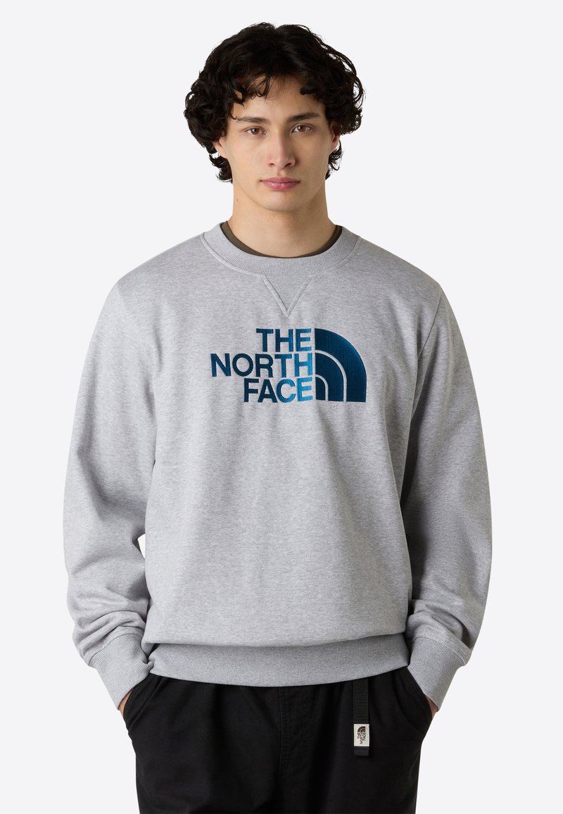 The North Face M DREW PEAK REGULAR CREW - Sudadera - tnf light grey heather