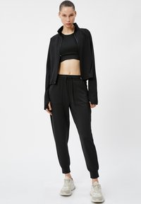 Pantaloni Della Tuta Koton Basic Jogger - Ragazzi, Tasche, Interno Spazzolato, Navy, Taglia 4/5 - Foto 8