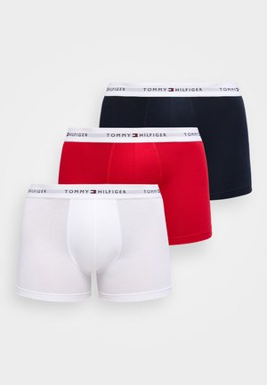 SIGNATURE TRUNK 3 PACK - Kratke boksarice - desert sky/white/primary red