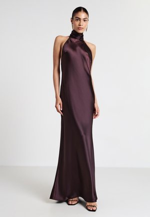 Calliope HALTERNECK  - Robe de cocktail - marrone scuro
