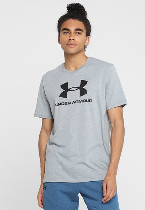 Under Armour STYLE SS-BLK jasnoszary
