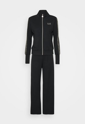 EA7 Emporio Armani, TRACKSUIT SET - Tuta - black/gold