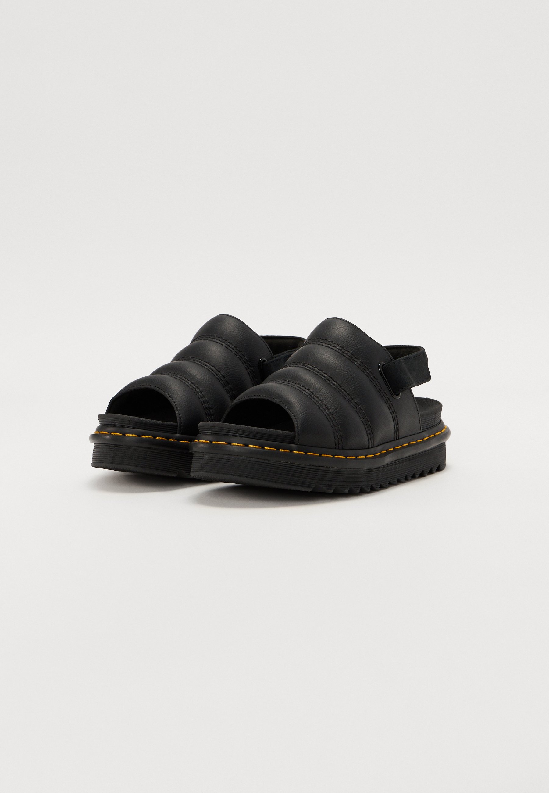 Dr. Martens KOLE UNISEX - Platform sandals - black athena